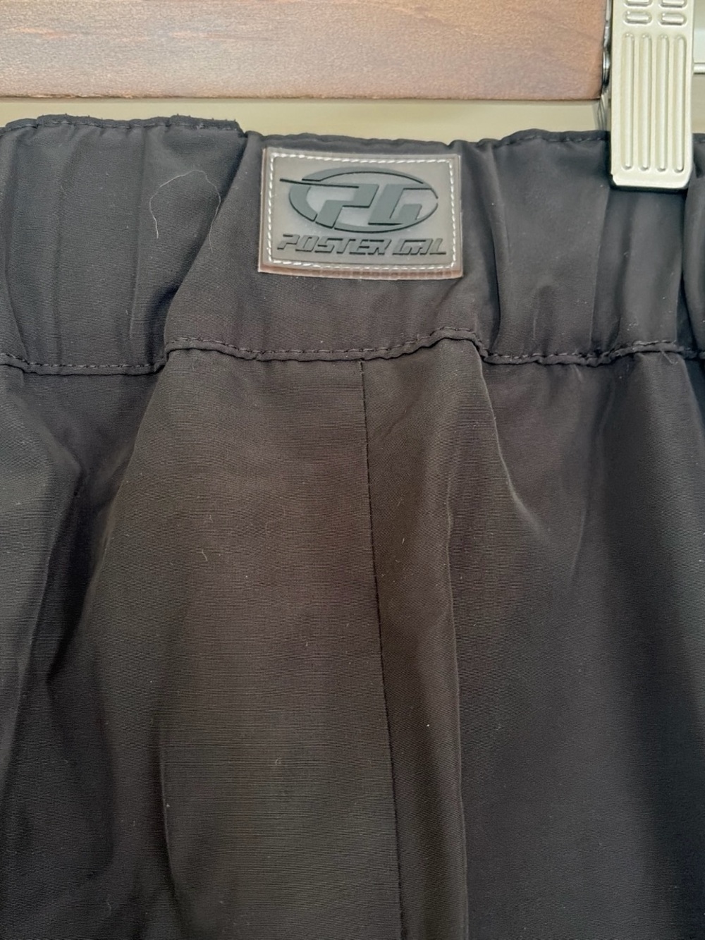 POSTER GIRL Black Cargo Pants with Silver Zippers - Picture 5 of 5
